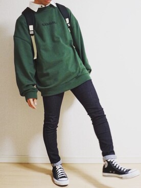 一寸さん（メンズ・164cm）の春コーディネート