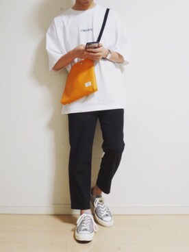 一寸さん（メンズ・164cm）の夏コーディネート