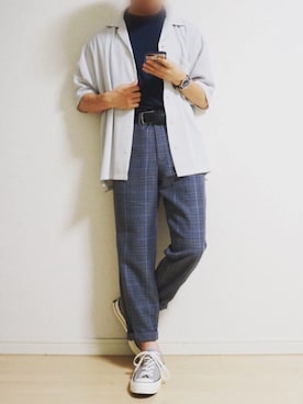 一寸さん（メンズ・164cm）の夏コーディネート