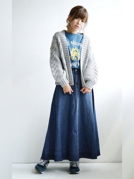 蒼井翔子さんのコーディネート