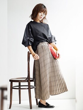 蒼井翔子さんのコーディネート