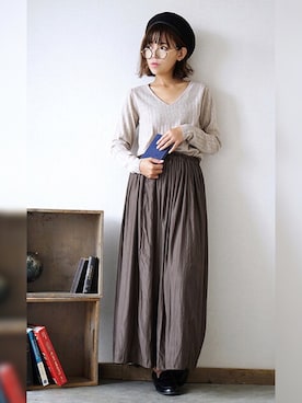 蒼井翔子さんのコーディネート