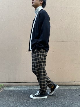 加偉さん（メンズ・170cm）の冬コーディネート