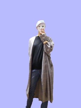 「PRIMARK（プライマーク）のアイテム（アクセサリー）」を使った、wakoさん（レディース・162cm）の秋コーディネート