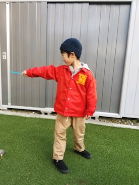 ふんふんさん（キッズ・120cm）の秋コーディネート