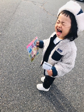 yuzuaoさん（キッズ・80cm）の冬コーディネート