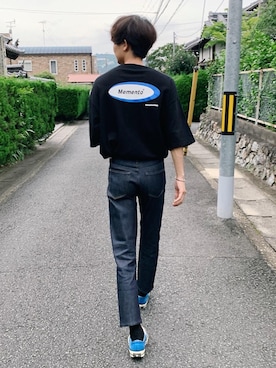 「MEMENTO（メメント）のアイテム」を使った、satoshiさん（メンズ・172cm）の夏コーディネート