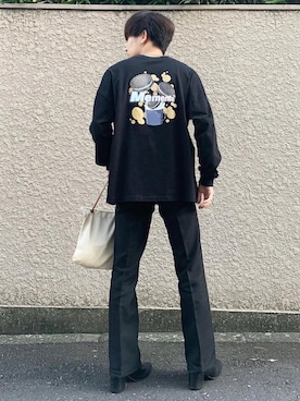 「MEMENTO（メメント）のアイテム」を使った、satoshiさん（メンズ・172cm）の秋コーディネート