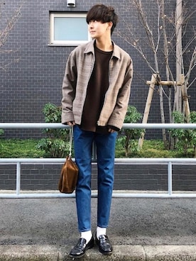 satoshiさん（メンズ・172cm）の秋コーディネート