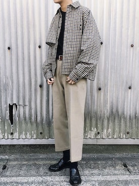 satoshiさん（メンズ・172cm）の秋コーディネート