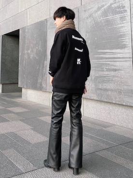 「MEMENTO（メメント）のアイテム」を使った、satoshiさん（メンズ・172cm）の秋コーディネート