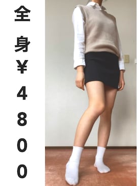 すずきもも。YouTubeしてますさんのコーディネート