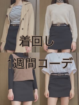 すずきもも。YouTubeしてますさんのコーディネート