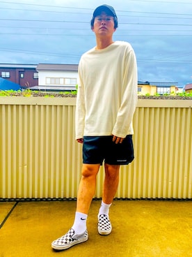 「Captains Helm（キャプテンズヘルム）のアイテム（パンツ）」を使った、tachuhikoさん（メンズ・171cm）の春コーディネート