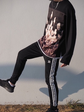 皇帝くんさん（メンズ・178cm）の春コーディネート