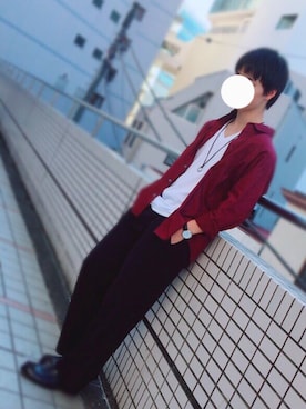 「DAISO（DAISO）のアイテム（アナログ腕時計）」を使った、Masaさん（メンズ・166cm）の春コーディネート