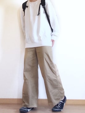 「平成最後のWEARISTAセンバツ」｜「アイテム（スウェット）」を使った、Masaさん（メンズ・168cm）の春コーディネート