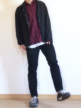 「平成最後のWEARISTAセンバツ」｜「アイテム（ナイロンジャケット）」を使った、Masaさん（メンズ・168cm）の春コーディネート