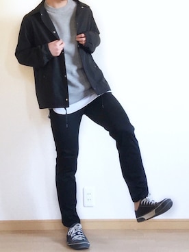 「平成最後のWEARISTAセンバツ」｜「アイテム（ナイロンジャケット）」を使った、Masaさん（メンズ・168cm）の春コーディネート