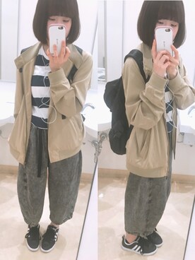 kana . Hさん（レディース・166cm）の春コーディネート