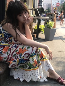 「DOLCE&GABBANA（ドルチェアンドガッバーナ）のアイテム（つなぎ/オールインワン）」を使った、Mswarrior_rさん（レディース・163cm）の秋コーディネート