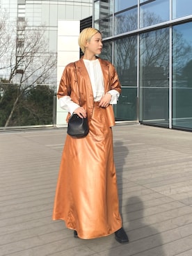 HALHIさん（レディース・161cm）の春コーディネート