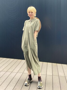 Lacoste ラコステ のワンピース グリーン系 を使った人気ファッションコーディネート Wear