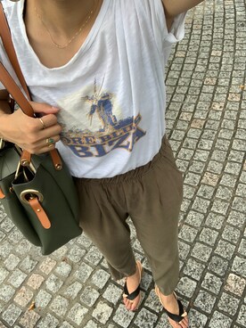 「Agatha（アガタ）のアイテム」を使った、bubuさん（レディース・163cm）の秋コーディネート