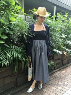 「KID BLUE（キッドブルー）のアイテム」を使った、キッドブルーさん（レディース・160cm）の夏コーディネート