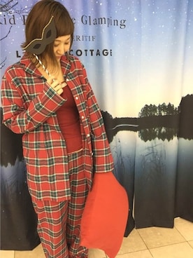 「ハロウィン」｜「アイテム（ルームウェア）」を使った、キッドブルーさん（レディース・160cm）の秋コーディネート