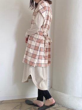 「KID BLUE（キッドブルー）のアイテム」を使った、キッドブルーさん（レディース・160cm）の秋コーディネート