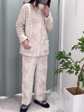 「KID BLUE（キッドブルー）のアイテム」を使った、キッドブルーさん（レディース・163cm）の冬コーディネート