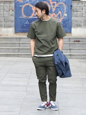 「部屋着」｜高瀬さん（メンズ・173cm）の春コーディネート