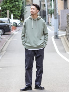 Kouta Shimizuさん（メンズ・182cm）の冬コーディネート