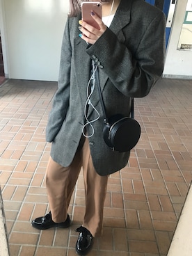 「FIG&VIPER（フィグアンドバイパー）のアイテム（バッグ）」を使った、yuzuさん（レディース・164cm）の春コーディネート