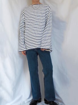 「Adoon plain（アドーンプレーン）のアイテム（アクセサリー）」を使った、hiroさん（メンズ・180cm）の春コーディネート