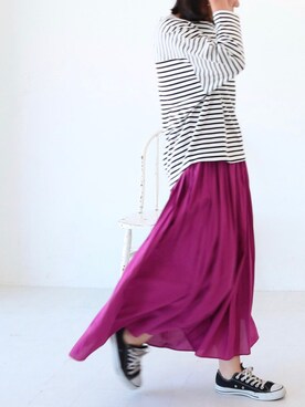 「AMERICAN HOLIC」｜erikoさん（レディース・157cm）の冬コーディネート