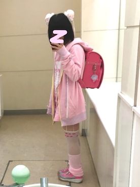 「milklim（milklim）のアイテム」を使った、𝕒𝕤𝕦𝕜𝕒さん（レディース・153cm）の春コーディネート