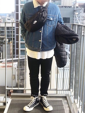 「titivate（ティティベイト）のアイテム（ジャケット/アウター）」を使った、Kenjiman Jrさん（メンズ・165cm）の冬コーディネート