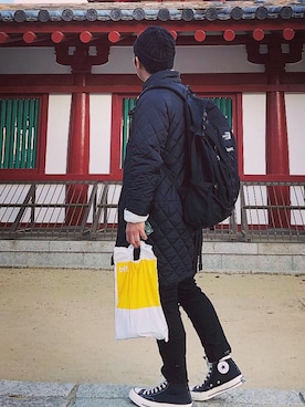 「ct70」｜「アイテム（ダウンジャケット/コート）」を使った、Kenjiman Jrさん（メンズ・165cm）の冬コーディネート