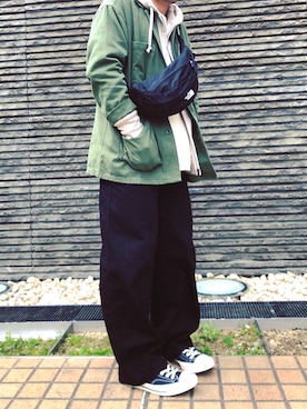 「titivate（ティティベイト）のアイテム」を使った、Kenjiman Jrさん（メンズ・165cm）の春コーディネート