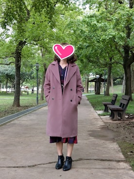 「REDYAZEL（レディアゼル）のアイテム（シャツワンピース）」を使った、janetさん（レディース・160cm）の春コーディネート