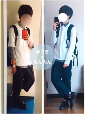 ゆづきさん（メンズ・173cm）の秋コーディネート