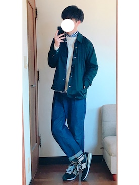 ゆづきさん（メンズ・173cm）の冬コーディネート