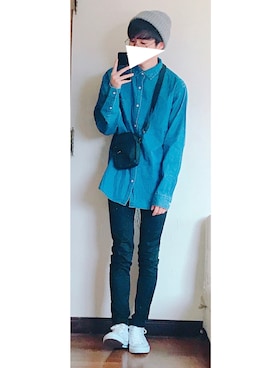 ゆづきさん（メンズ・173cm）の春コーディネート