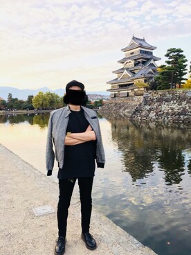 「SHIPS（シップス）のアイテム（ブルゾン）」を使った、hiroさん（メンズ・168cm）の秋コーディネート