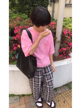 「中目黒」｜きょ1さん（メンズ・161cm・20代）の春コーディネート