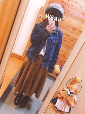 ぺぺさん(レディース・151cm)の冬コーディネート