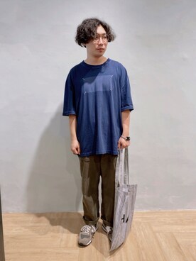 「NEW BALANCE 990」｜Jayさん（メンズ・166cm）の夏コーディネート