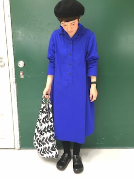 「chambre de charme（シャンブルドゥシャーム）のアイテム（バッグ）」を使った、じゅんさん（レディース・157cm）の春コーディネート